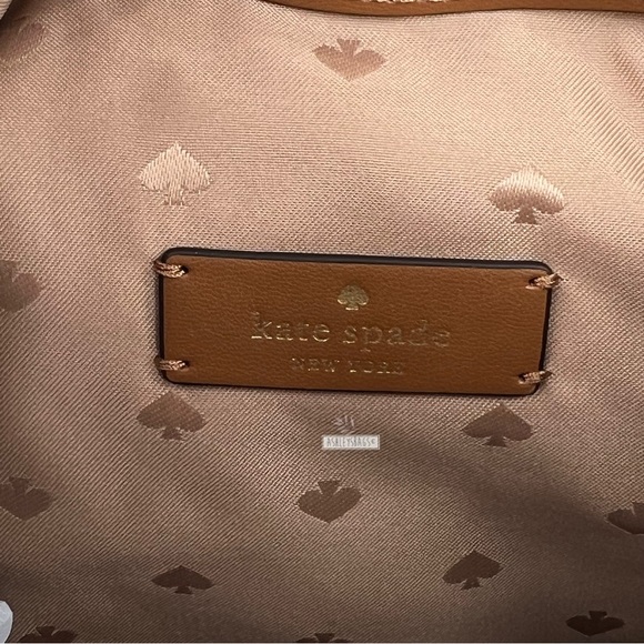 Kate Spade Dumpling Large Satchel In Warm Gingerbread - Picture 10 of 14